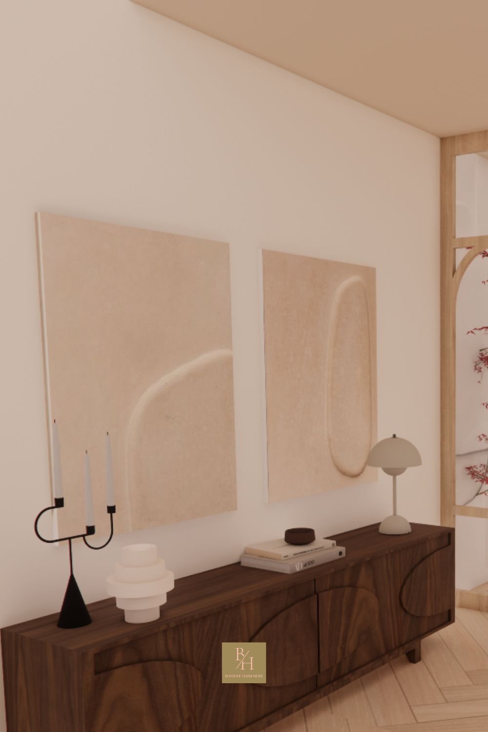 Kant en klaar interieur ontwerp - Who said beige was boring?